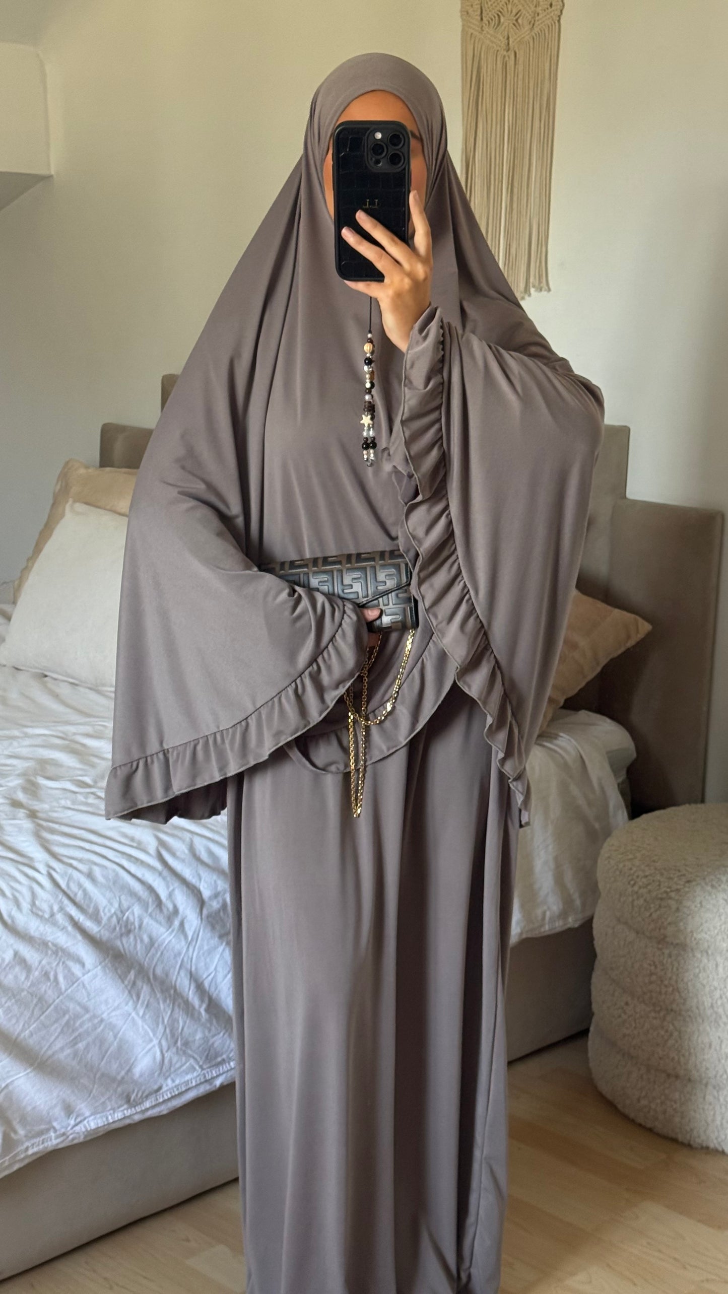 Ensemble khimar froufrou