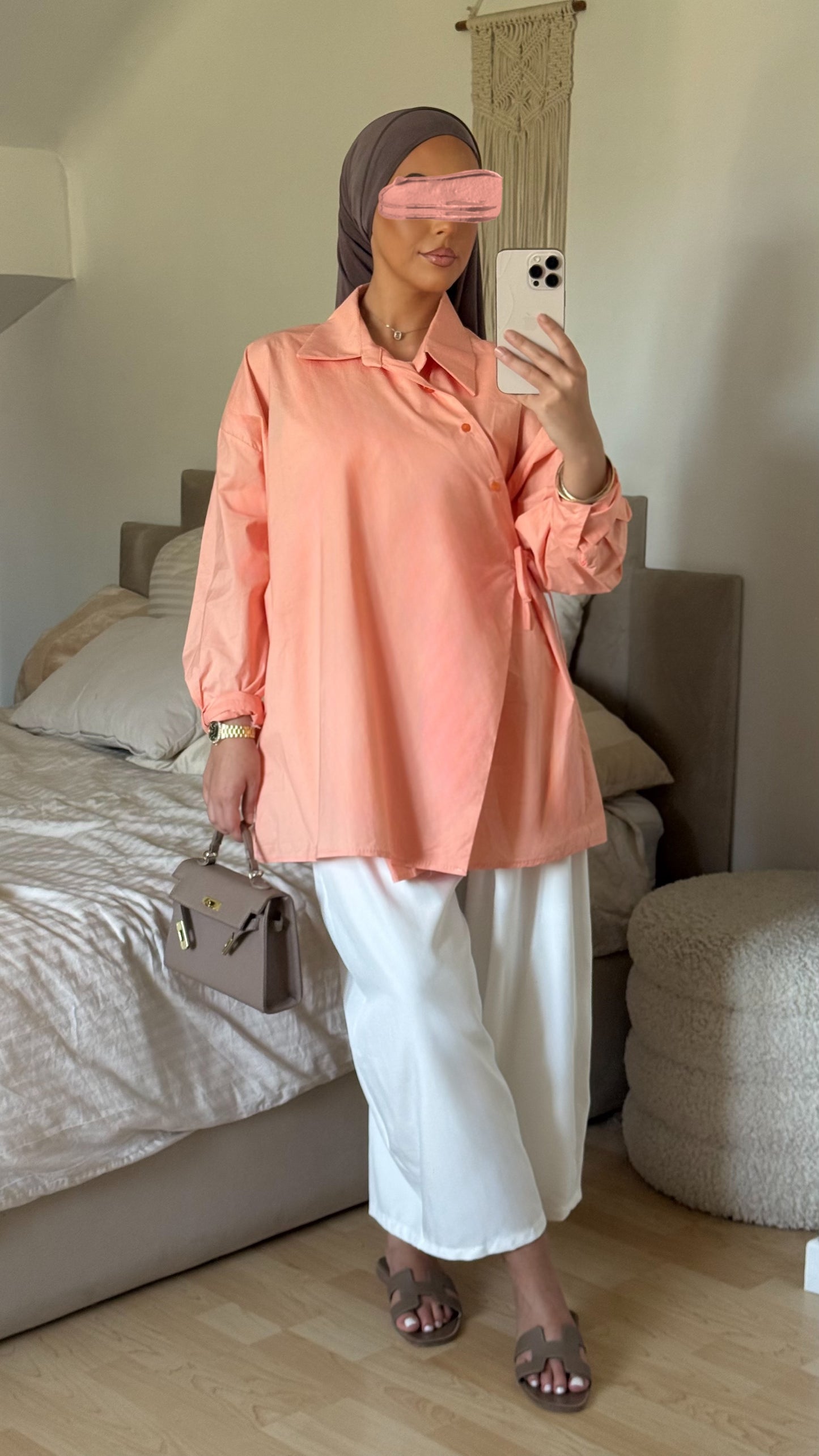 Chemise croisée