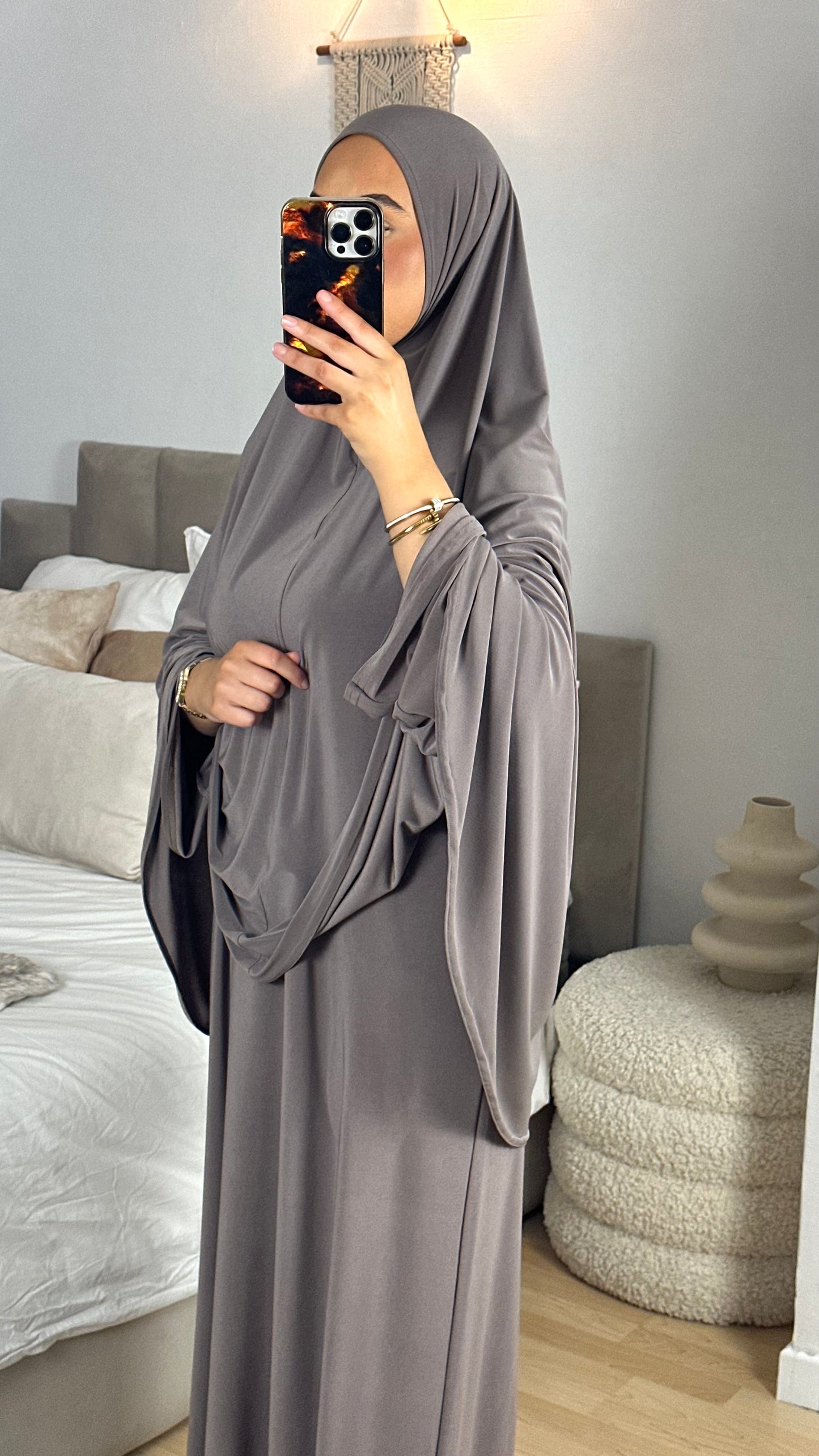 Ensemble khimar jersey