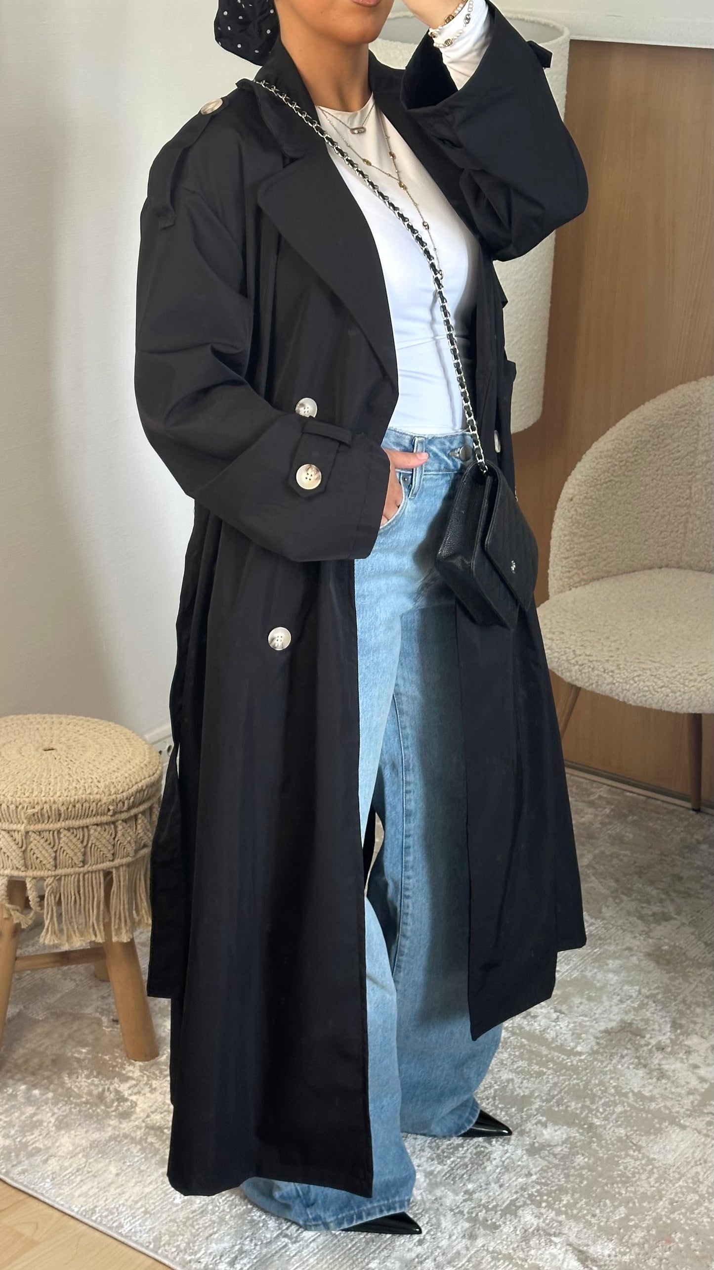 Trench oversize