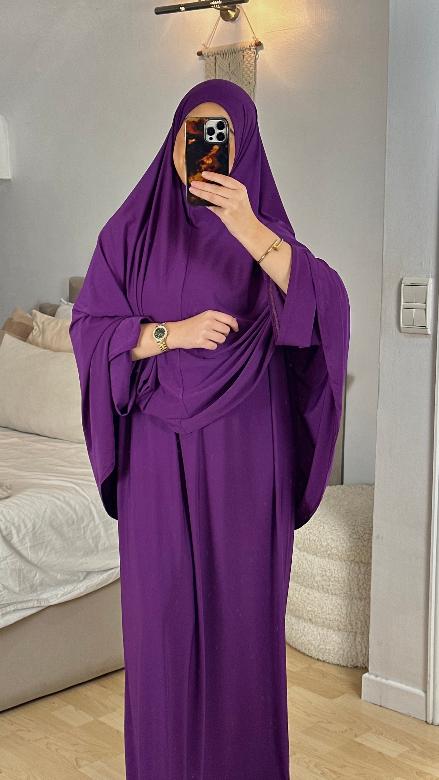 Ensemble khimar jersey