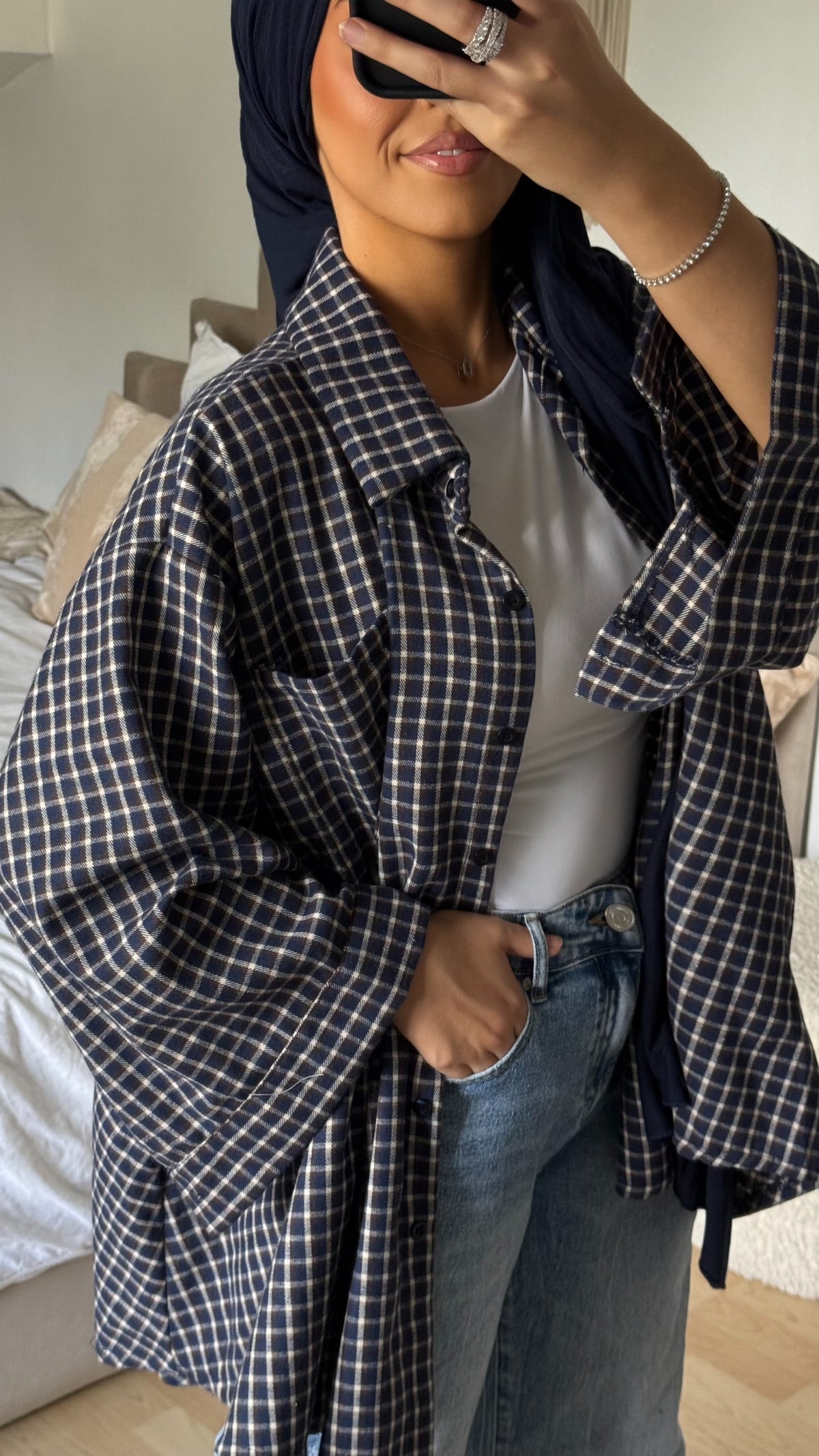 Chemise carreaux