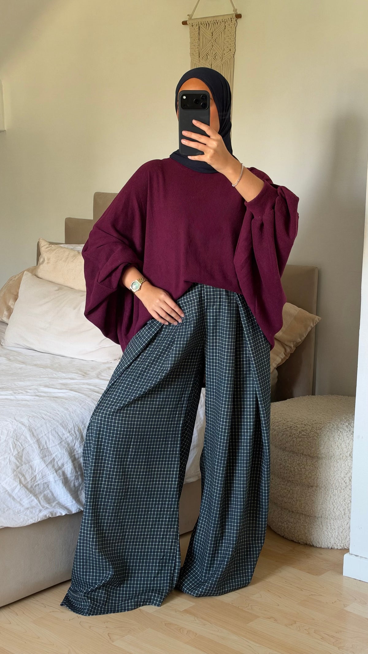 Pantalon carreaux