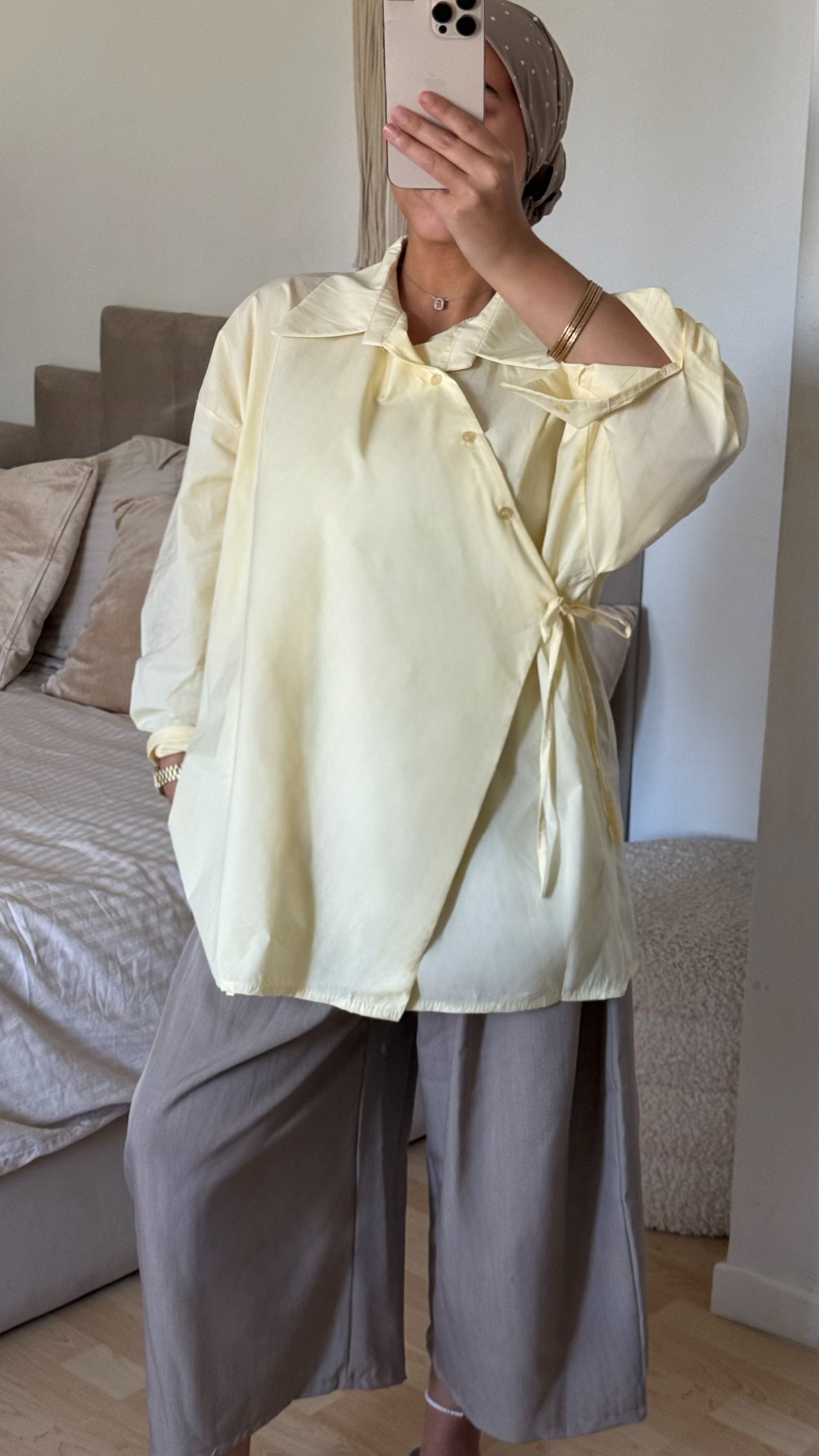 Chemise croisée