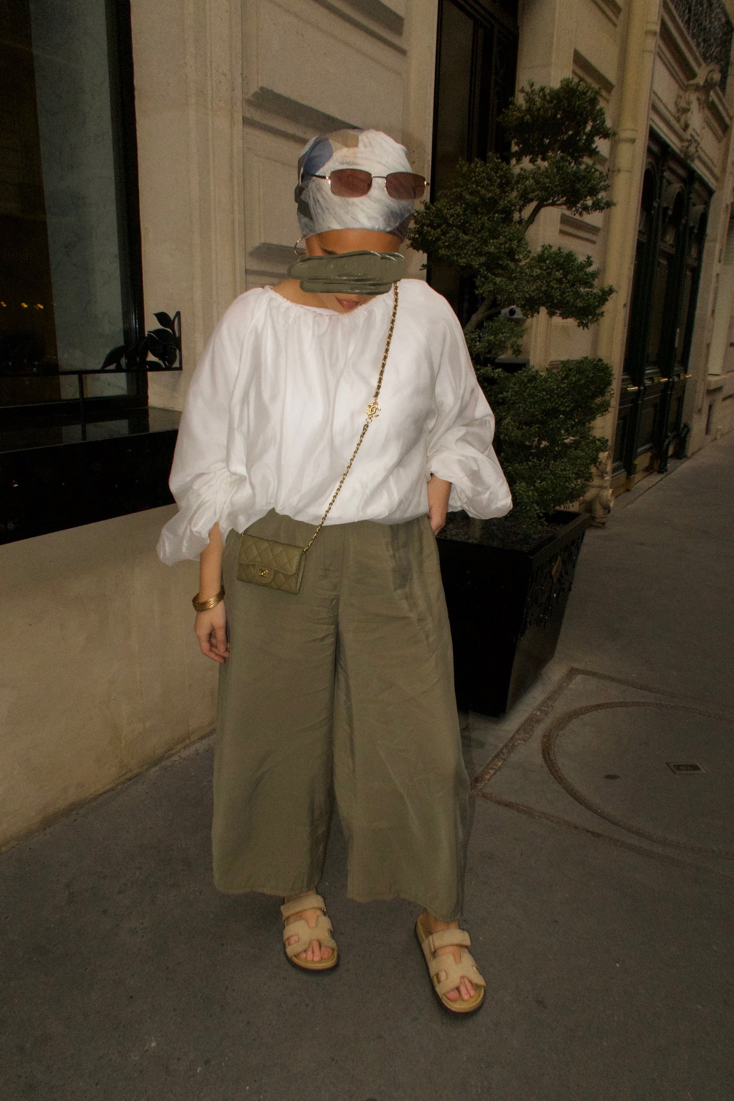 Pantalon fluide barrel
