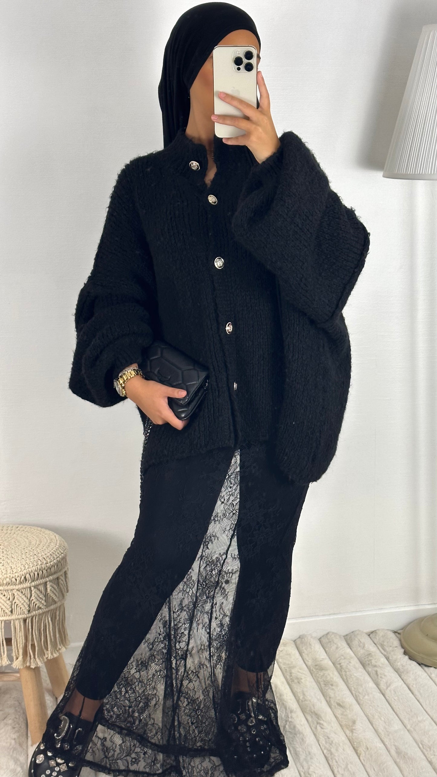 Cardigan oversize