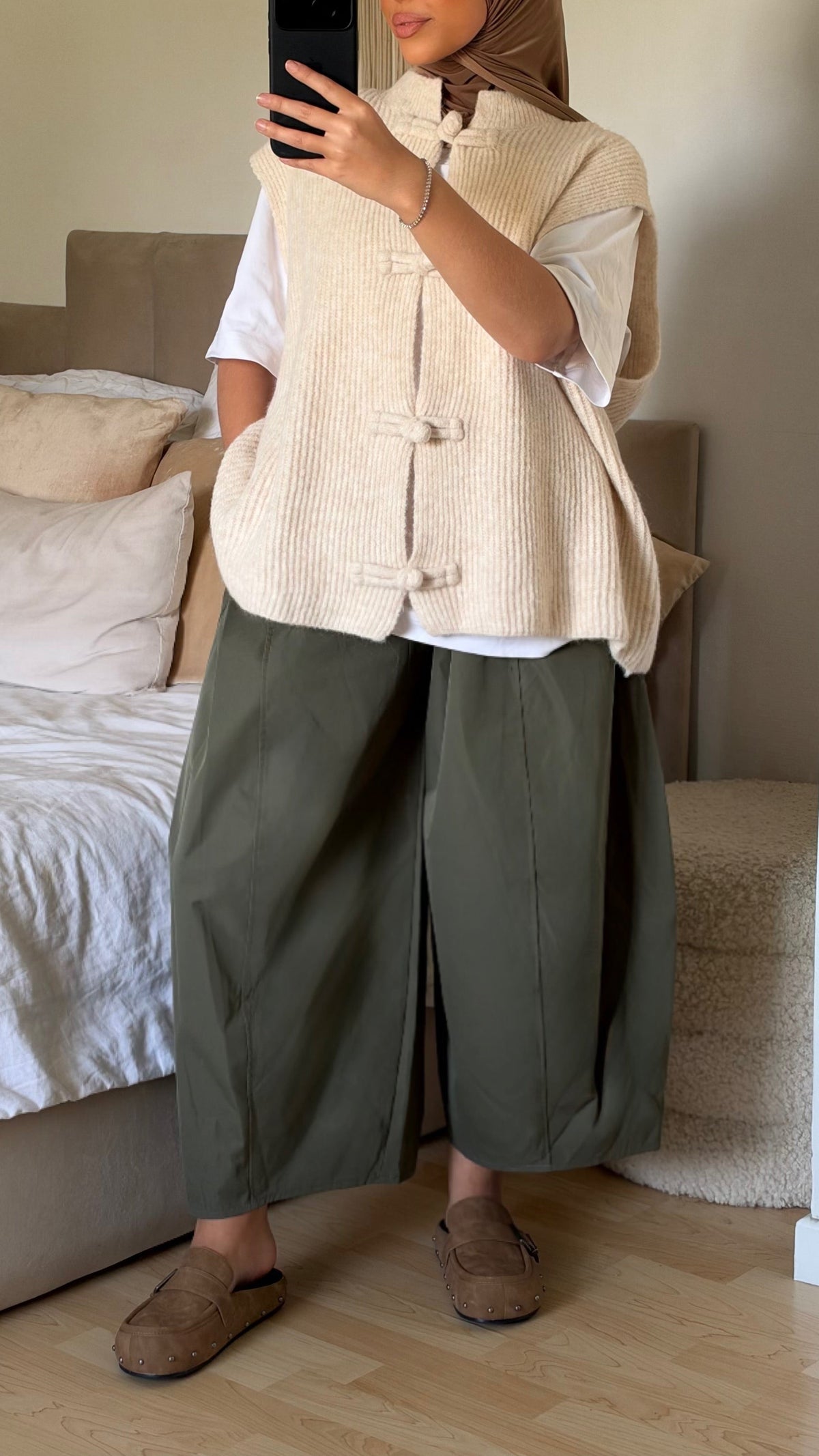 Pantalon barrel