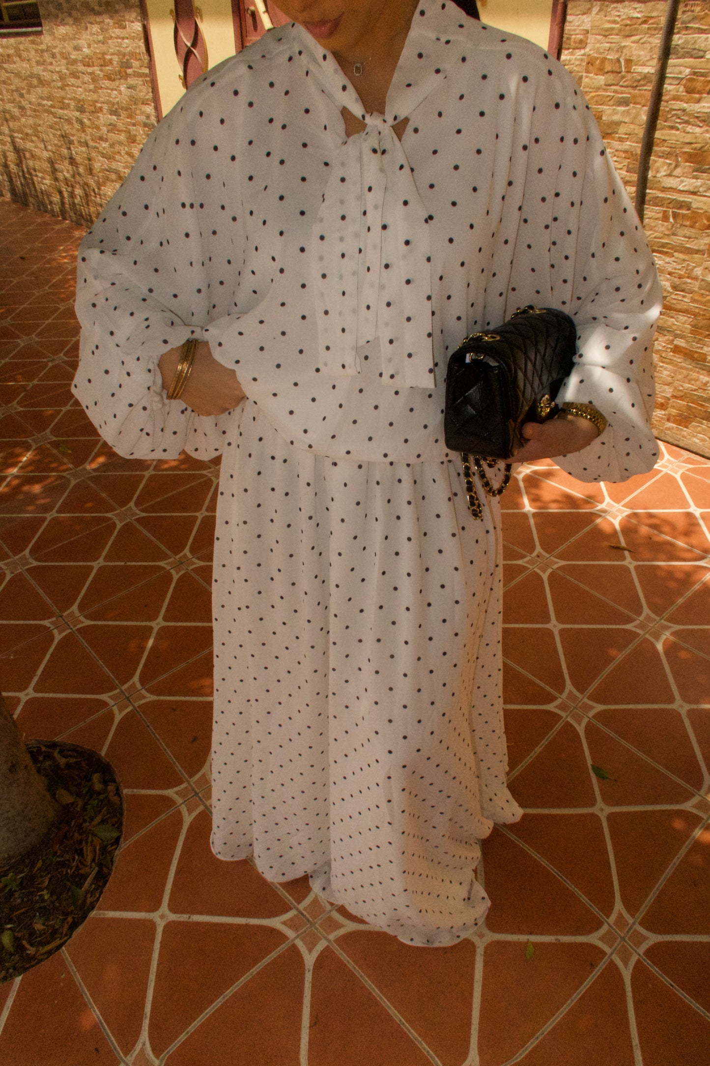 Ensemble à pois