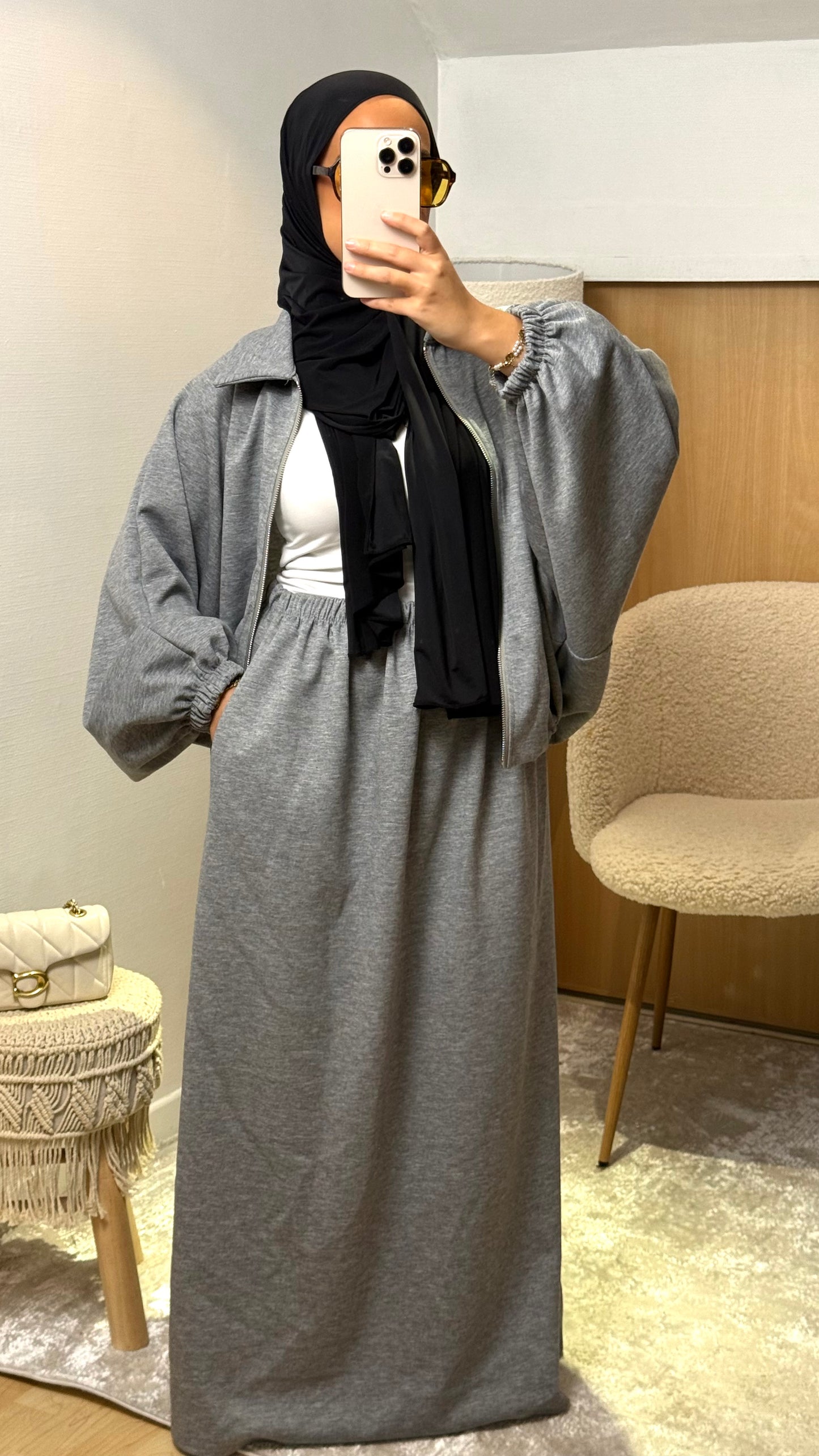 Ensemble jupe jogging