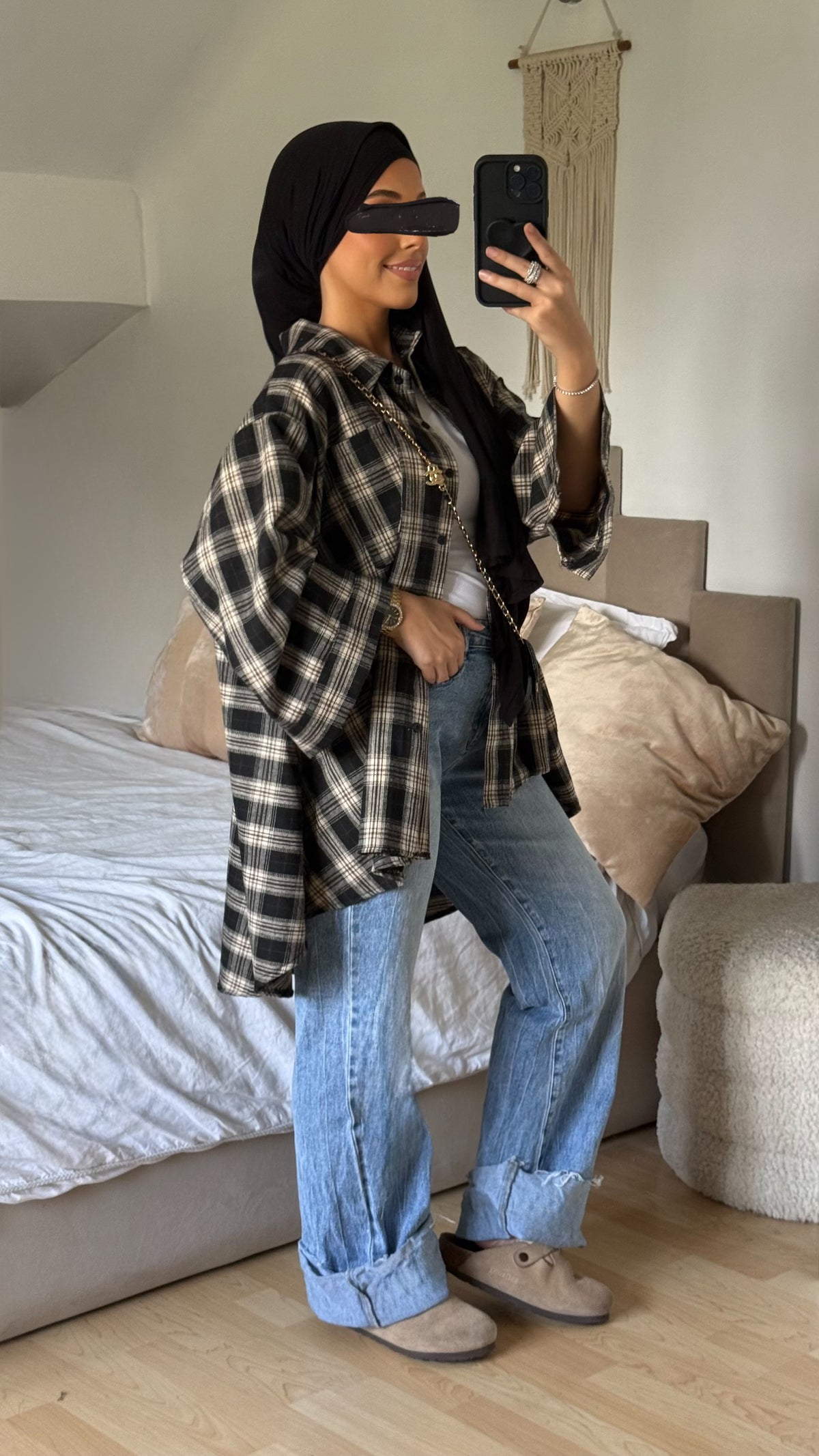 Chemise carreaux