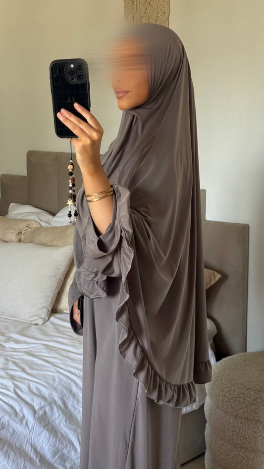 Ensemble khimar froufrou