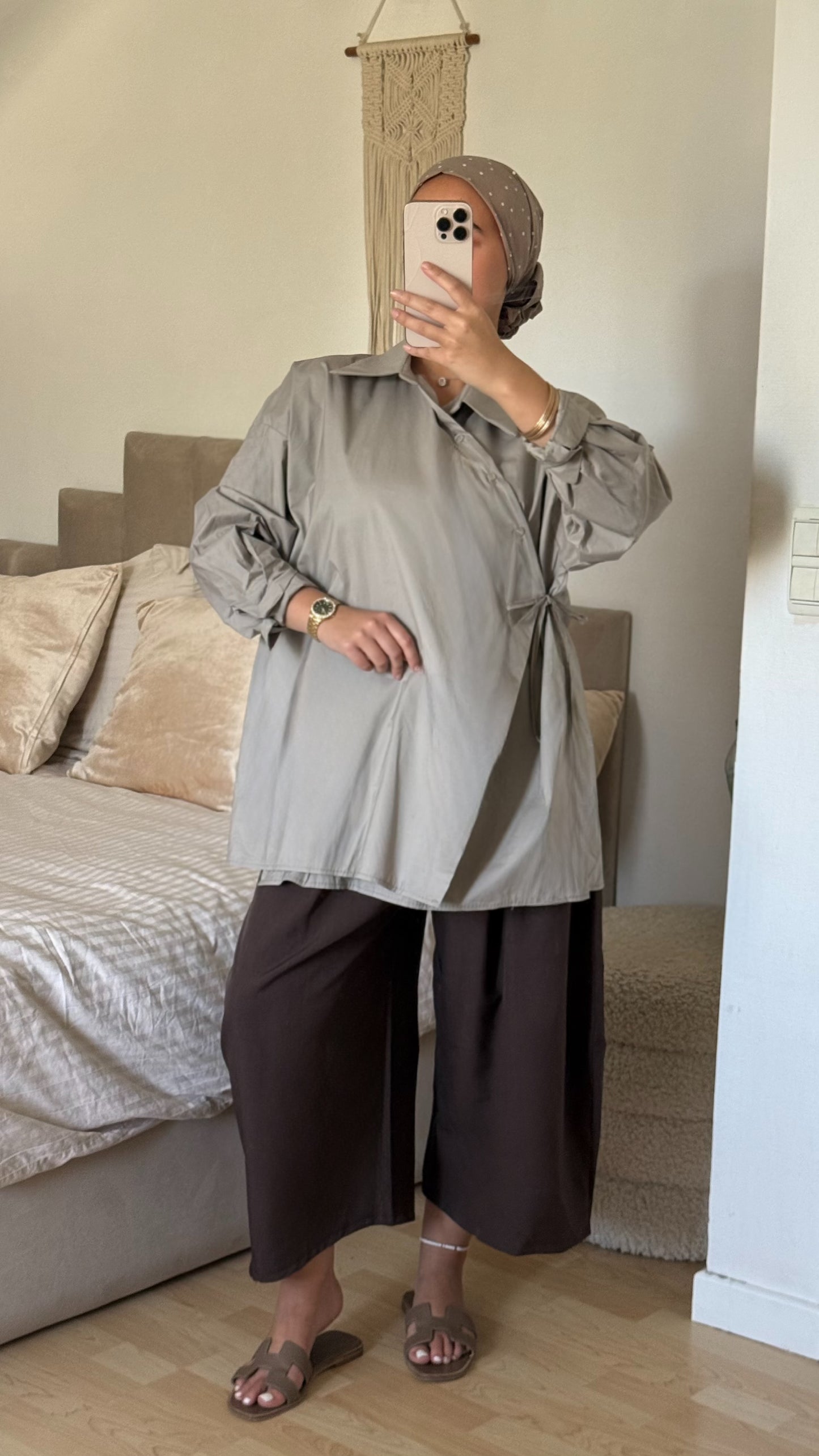 Chemise croisée