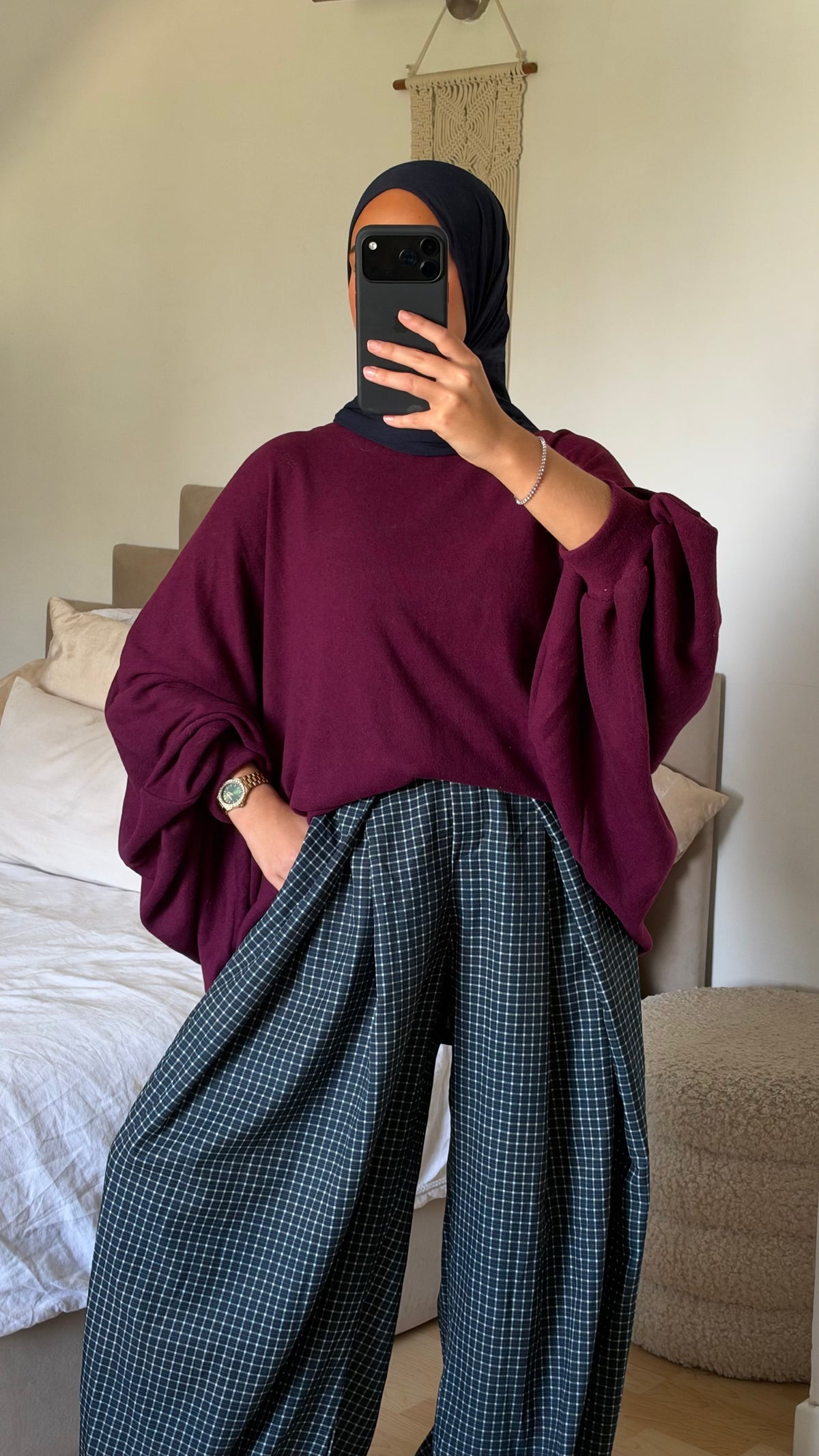 Pantalon carreaux