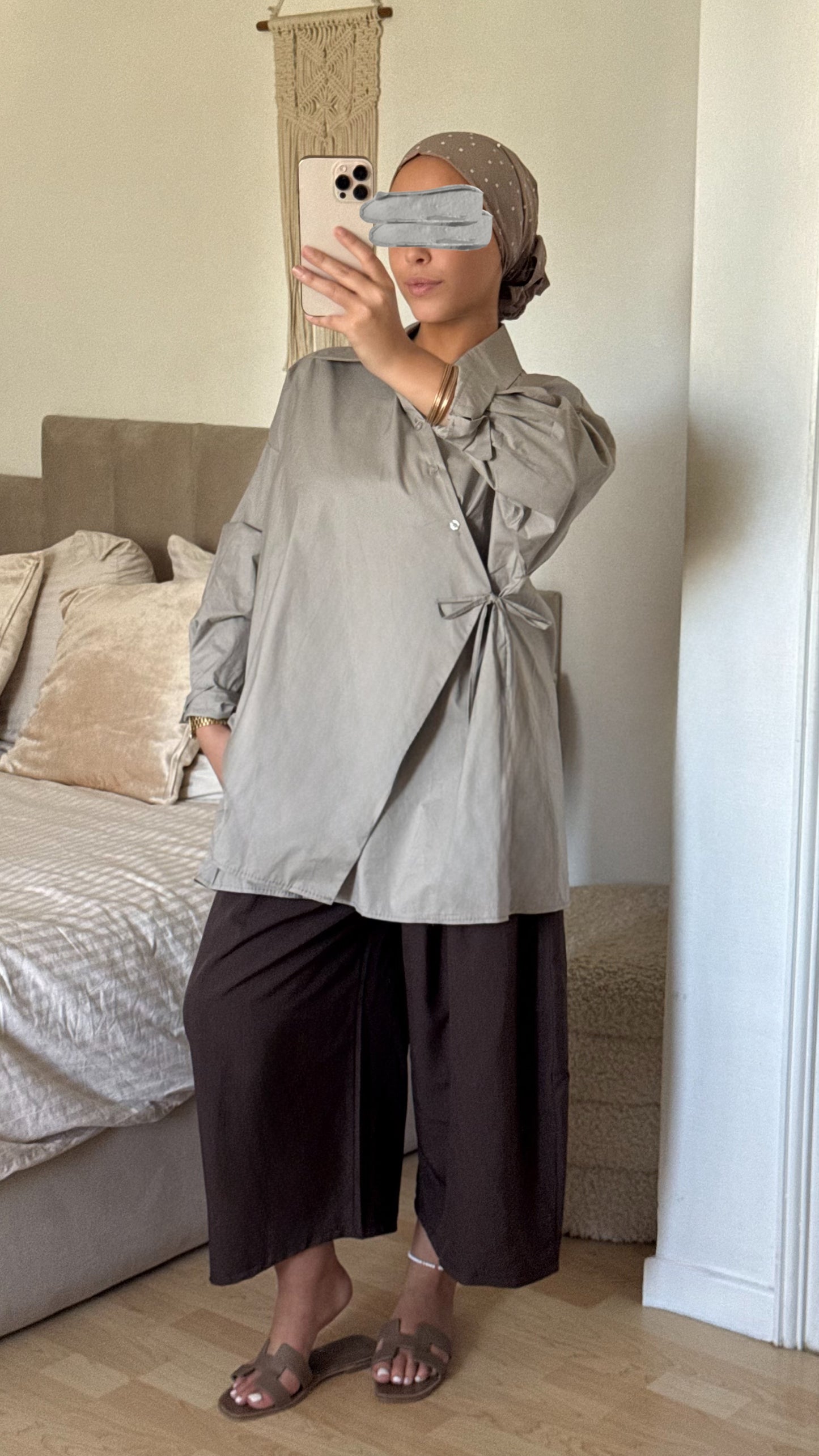 Chemise croisée