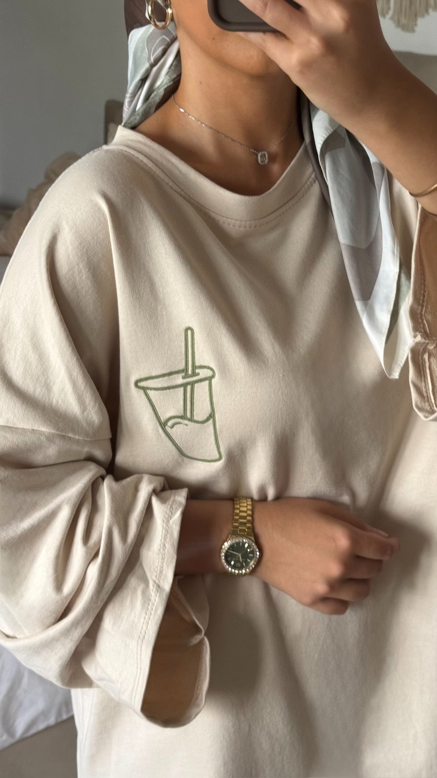 T-shirt Matcha girl