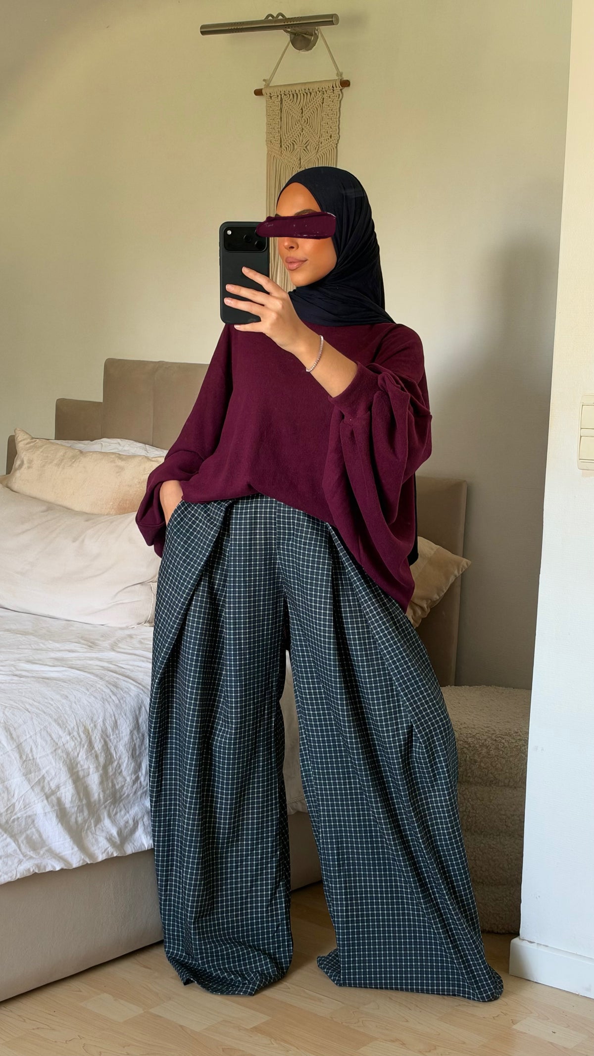Pantalon carreaux