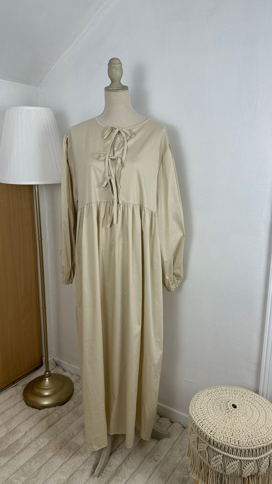 Robe chemise noeuds