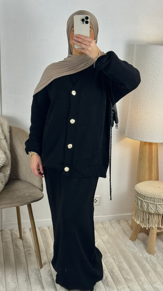 Ensemble robe cardigan