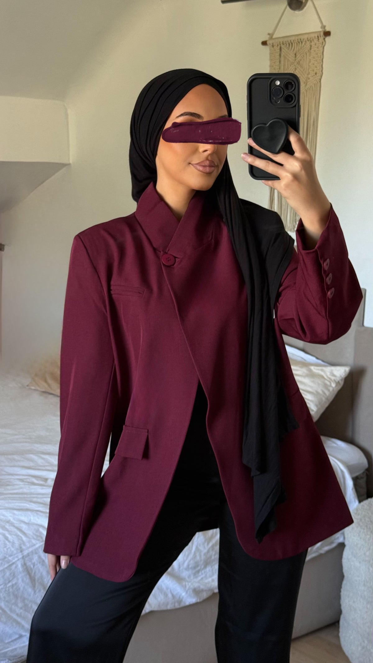 Blazer déstructuré