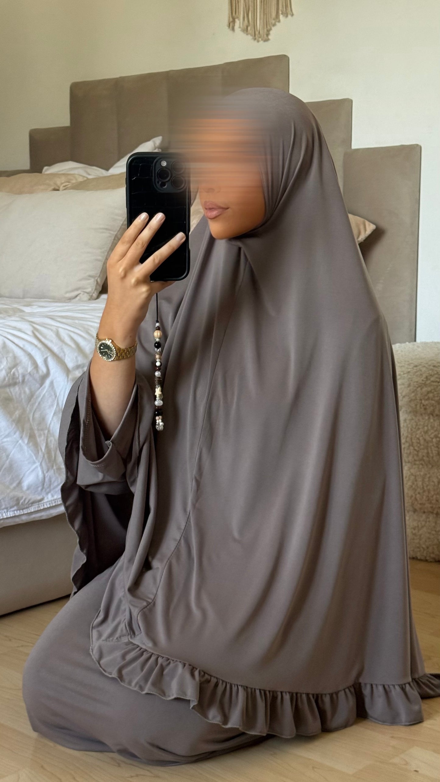 Ensemble khimar froufrou