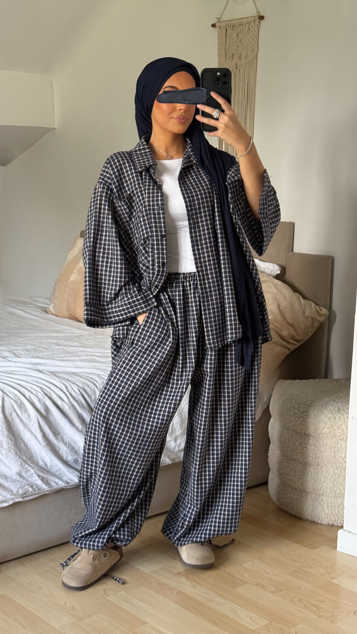 Chemise carreaux