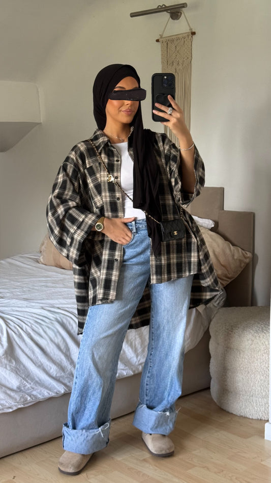 Chemise carreaux